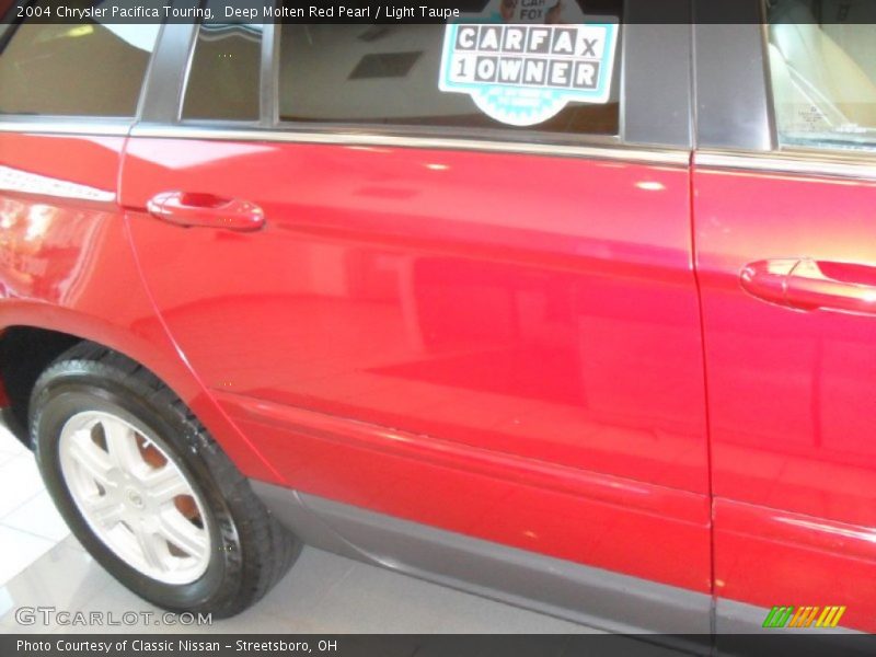 Deep Molten Red Pearl / Light Taupe 2004 Chrysler Pacifica Touring