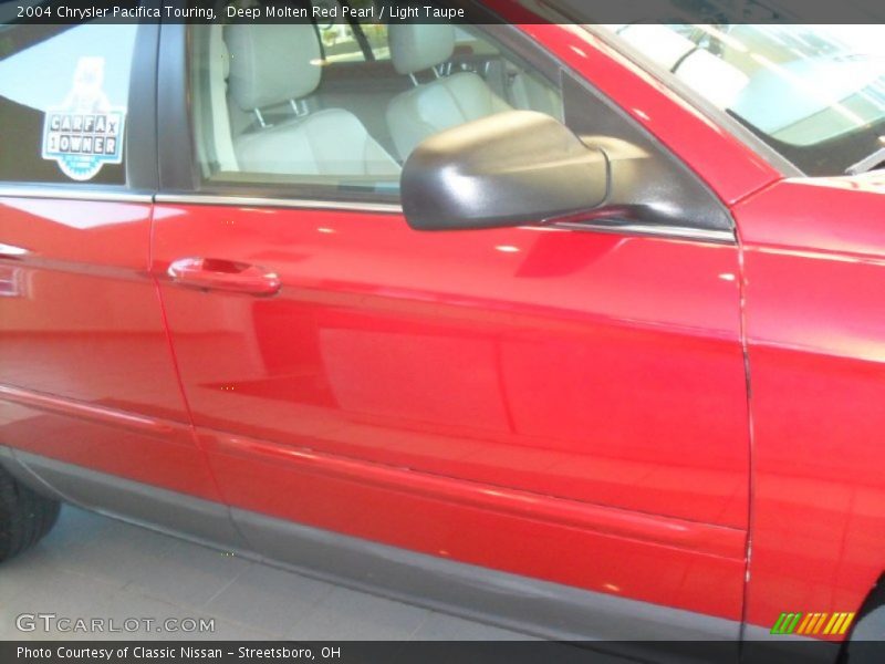 Deep Molten Red Pearl / Light Taupe 2004 Chrysler Pacifica Touring