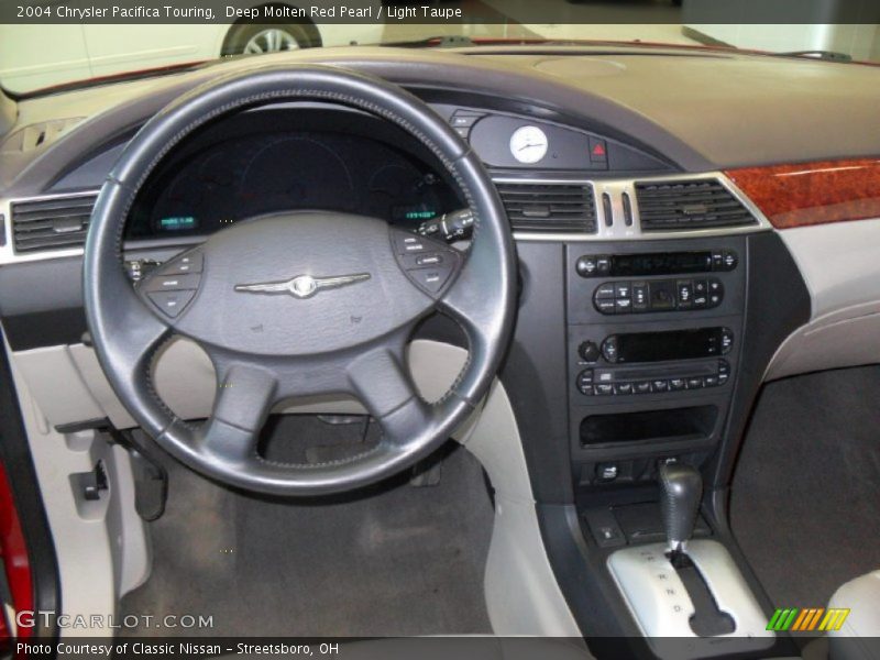 Deep Molten Red Pearl / Light Taupe 2004 Chrysler Pacifica Touring