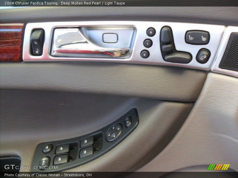 Deep Molten Red Pearl / Light Taupe 2004 Chrysler Pacifica Touring