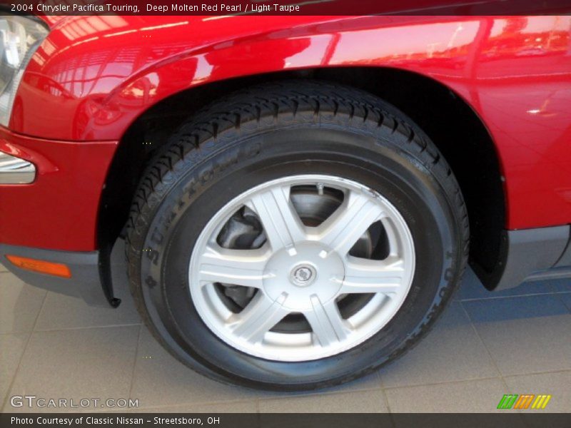 Deep Molten Red Pearl / Light Taupe 2004 Chrysler Pacifica Touring