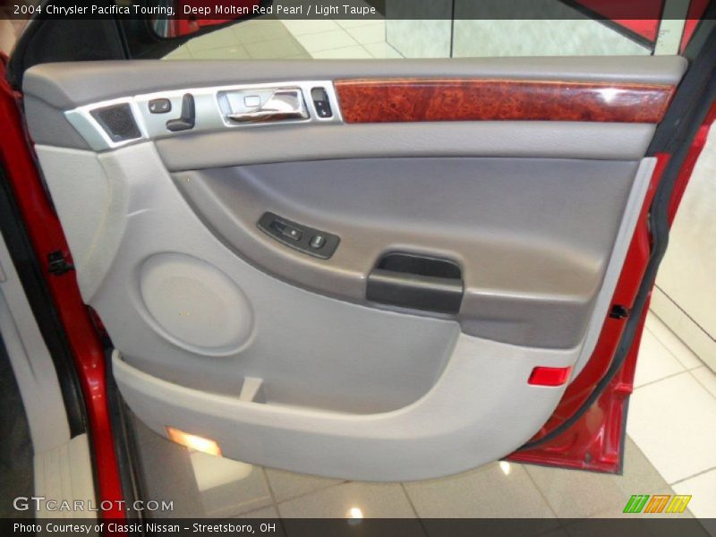 Deep Molten Red Pearl / Light Taupe 2004 Chrysler Pacifica Touring