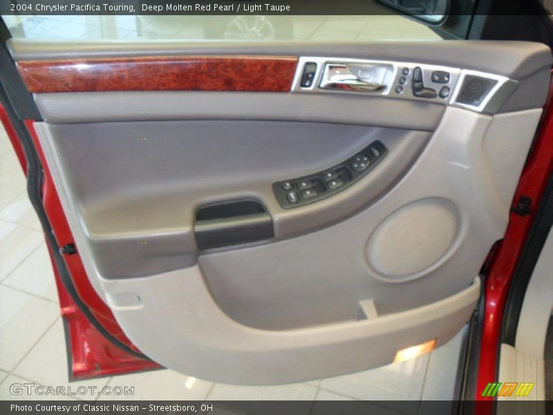 Deep Molten Red Pearl / Light Taupe 2004 Chrysler Pacifica Touring