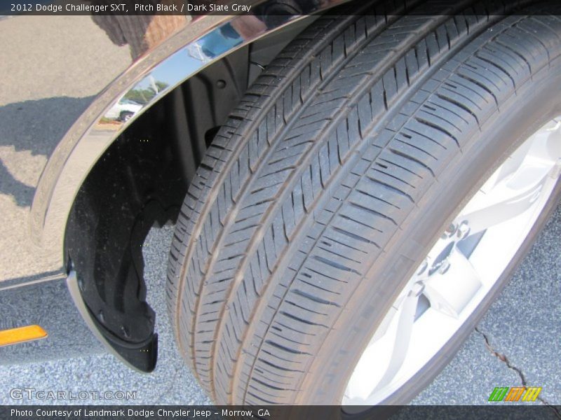 Pitch Black / Dark Slate Gray 2012 Dodge Challenger SXT