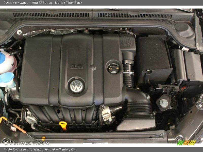 Black / Titan Black 2011 Volkswagen Jetta SE Sedan