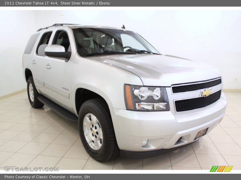 Sheer Silver Metallic / Ebony 2011 Chevrolet Tahoe LT 4x4