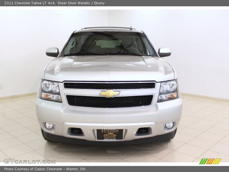 Sheer Silver Metallic / Ebony 2011 Chevrolet Tahoe LT 4x4