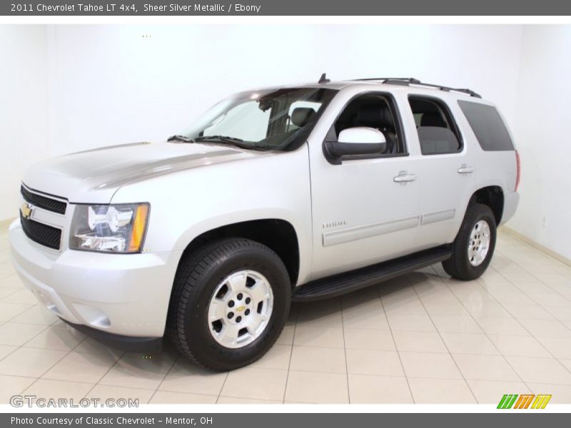 Sheer Silver Metallic / Ebony 2011 Chevrolet Tahoe LT 4x4