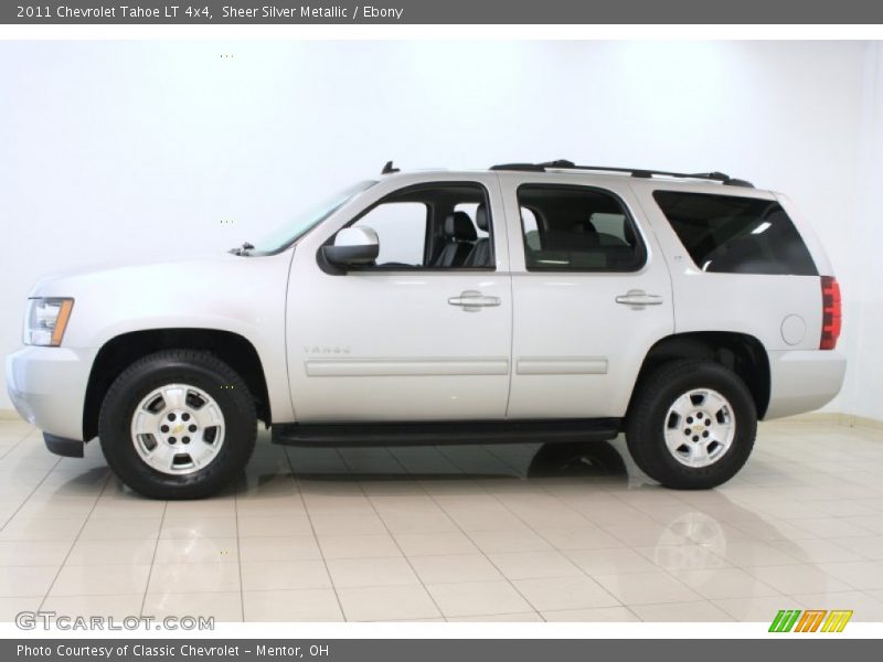 Sheer Silver Metallic / Ebony 2011 Chevrolet Tahoe LT 4x4