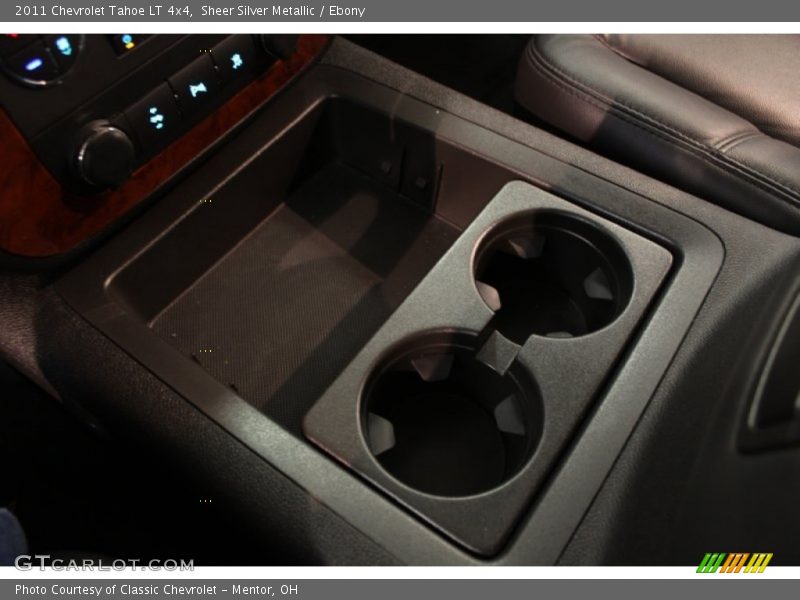 Sheer Silver Metallic / Ebony 2011 Chevrolet Tahoe LT 4x4