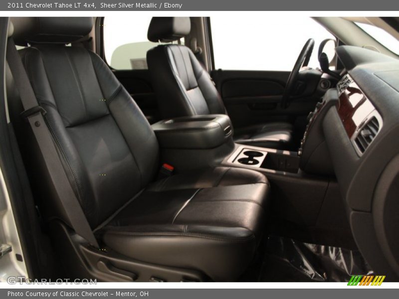 Sheer Silver Metallic / Ebony 2011 Chevrolet Tahoe LT 4x4