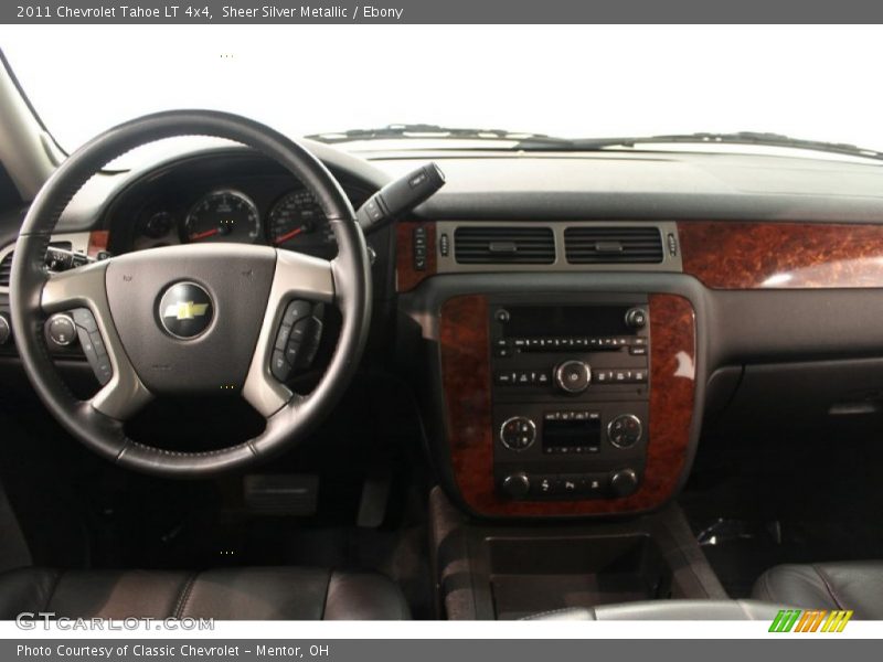 Sheer Silver Metallic / Ebony 2011 Chevrolet Tahoe LT 4x4