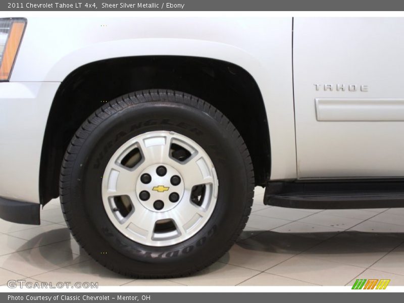 Sheer Silver Metallic / Ebony 2011 Chevrolet Tahoe LT 4x4