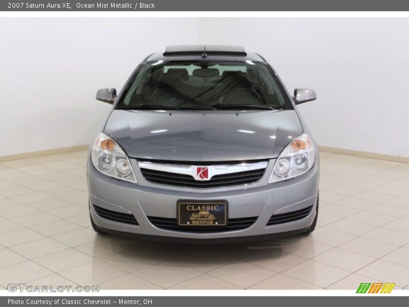 Ocean Mist Metallic / Black 2007 Saturn Aura XE