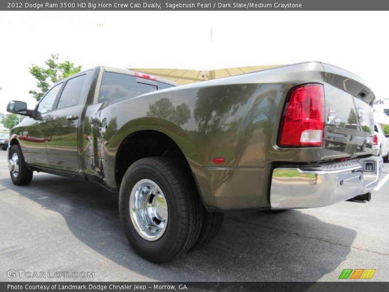  2012 Ram 3500 HD Big Horn Crew Cab Dually Sagebrush Pearl