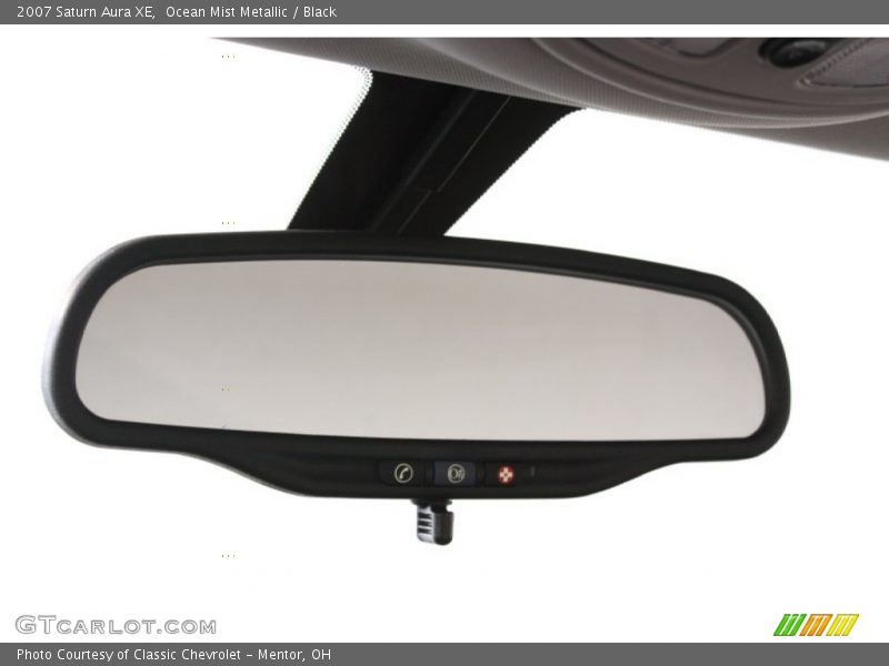 Ocean Mist Metallic / Black 2007 Saturn Aura XE