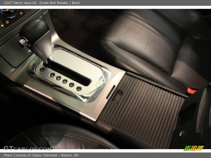 Ocean Mist Metallic / Black 2007 Saturn Aura XE