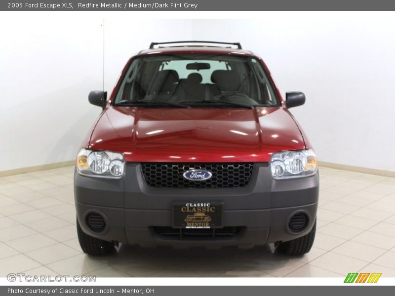 Redfire Metallic / Medium/Dark Flint Grey 2005 Ford Escape XLS