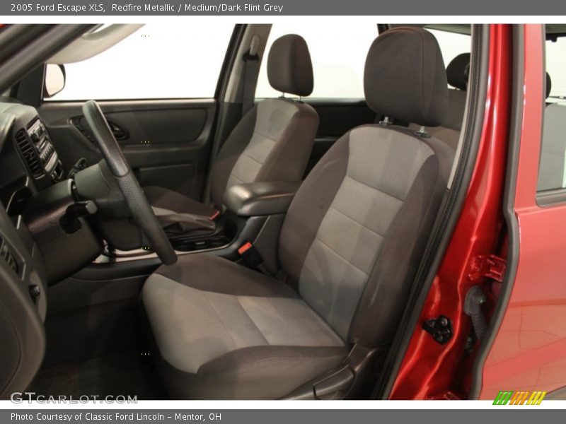 Redfire Metallic / Medium/Dark Flint Grey 2005 Ford Escape XLS