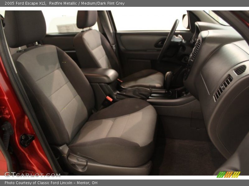 Redfire Metallic / Medium/Dark Flint Grey 2005 Ford Escape XLS