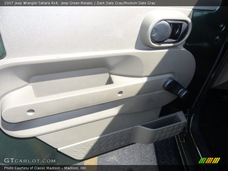 Jeep Green Metallic / Dark Slate Gray/Medium Slate Gray 2007 Jeep Wrangler Sahara 4x4