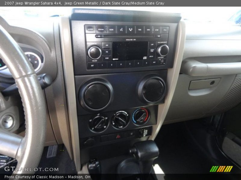 Jeep Green Metallic / Dark Slate Gray/Medium Slate Gray 2007 Jeep Wrangler Sahara 4x4