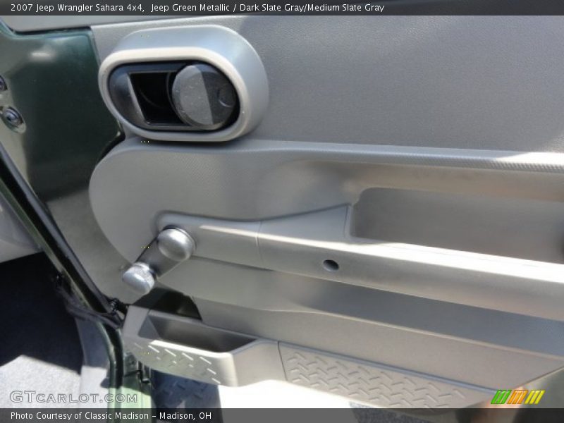 Jeep Green Metallic / Dark Slate Gray/Medium Slate Gray 2007 Jeep Wrangler Sahara 4x4