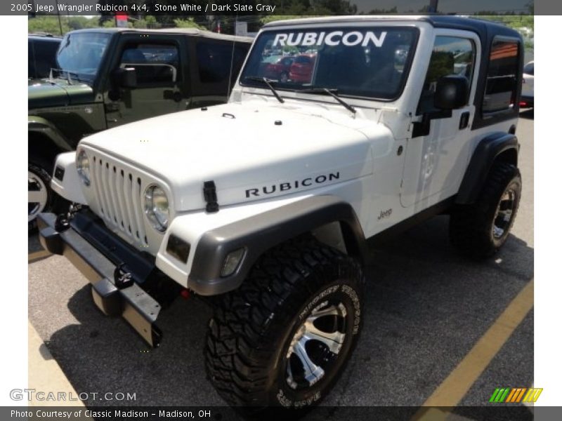 Stone White / Dark Slate Gray 2005 Jeep Wrangler Rubicon 4x4