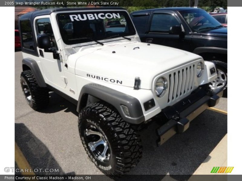 Stone White / Dark Slate Gray 2005 Jeep Wrangler Rubicon 4x4