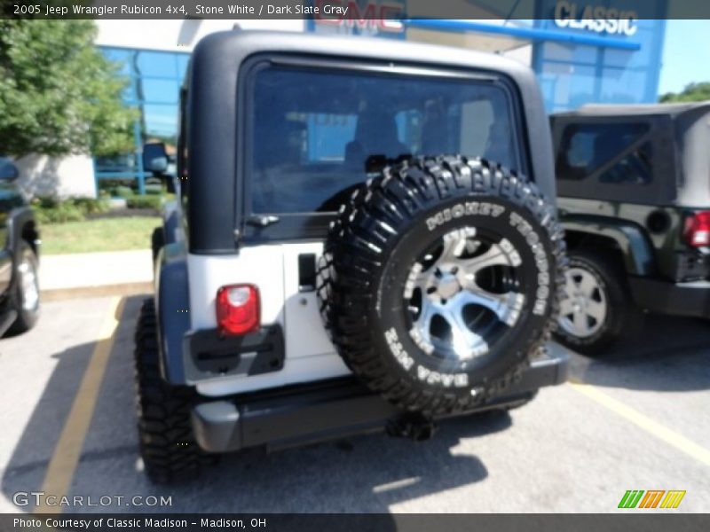 Stone White / Dark Slate Gray 2005 Jeep Wrangler Rubicon 4x4