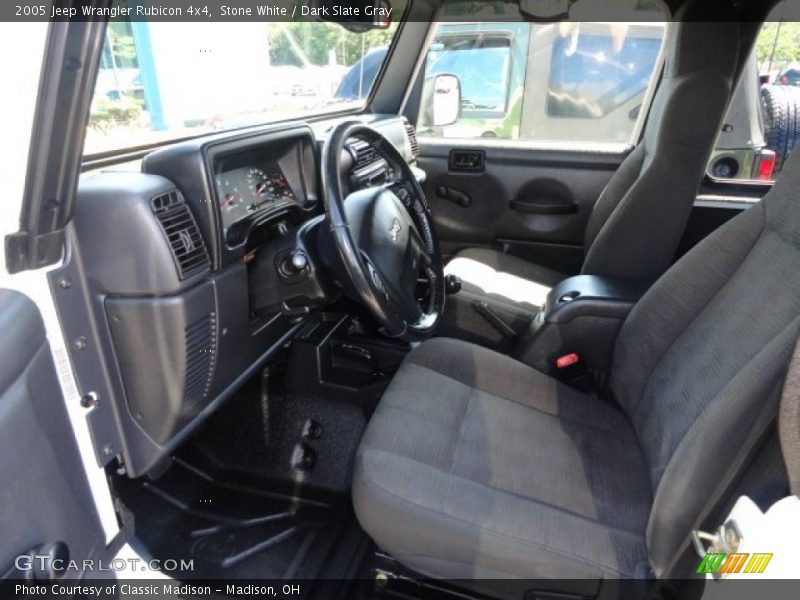 Stone White / Dark Slate Gray 2005 Jeep Wrangler Rubicon 4x4