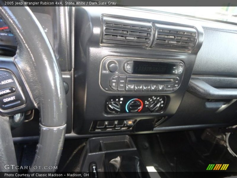 Stone White / Dark Slate Gray 2005 Jeep Wrangler Rubicon 4x4