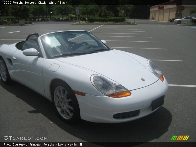 Glacier White / Black 1999 Porsche Boxster