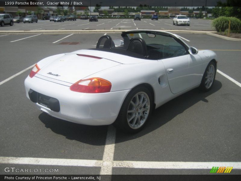 Glacier White / Black 1999 Porsche Boxster