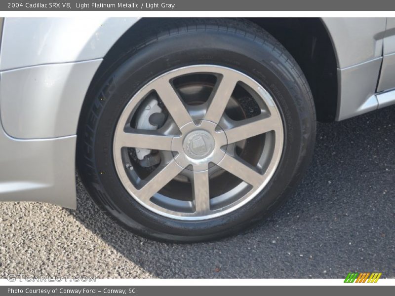Light Platinum Metallic / Light Gray 2004 Cadillac SRX V8