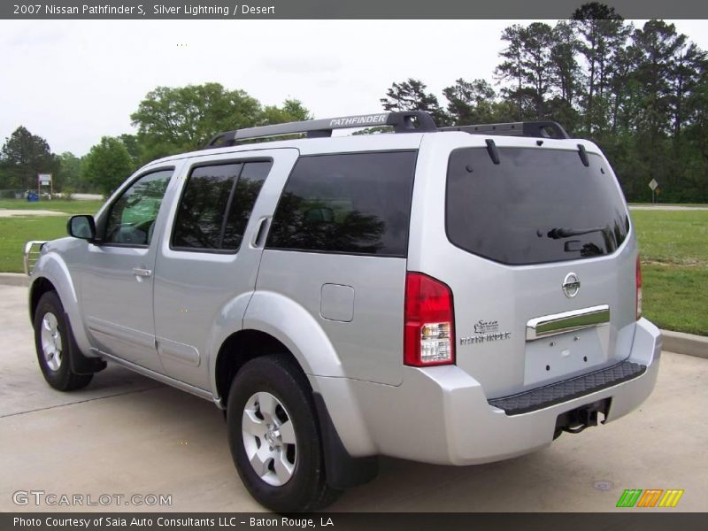 Silver Lightning / Desert 2007 Nissan Pathfinder S