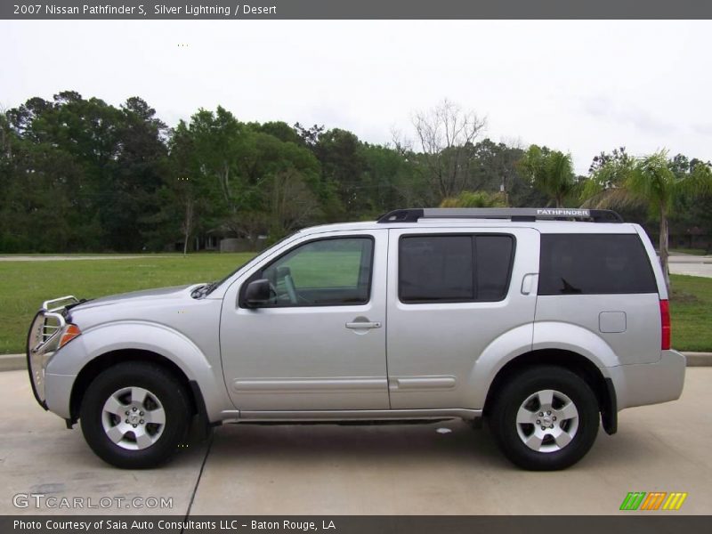 Silver Lightning / Desert 2007 Nissan Pathfinder S