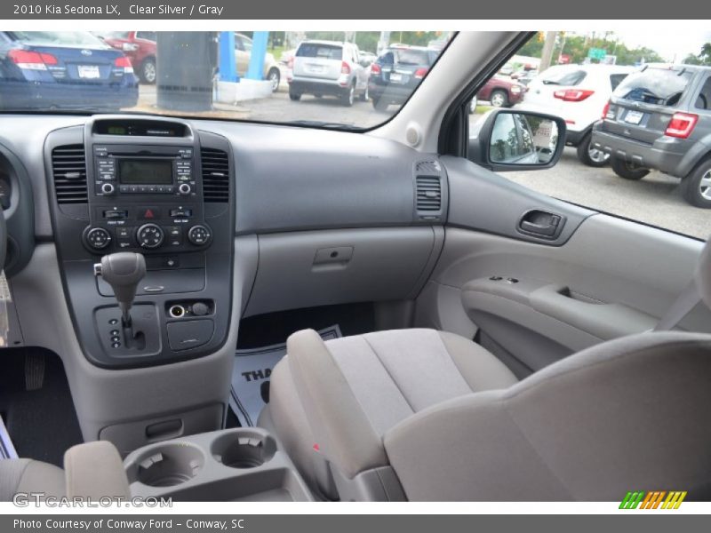 Clear Silver / Gray 2010 Kia Sedona LX