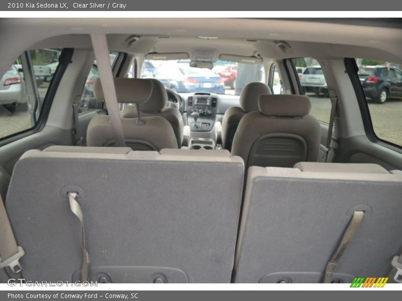 Clear Silver / Gray 2010 Kia Sedona LX