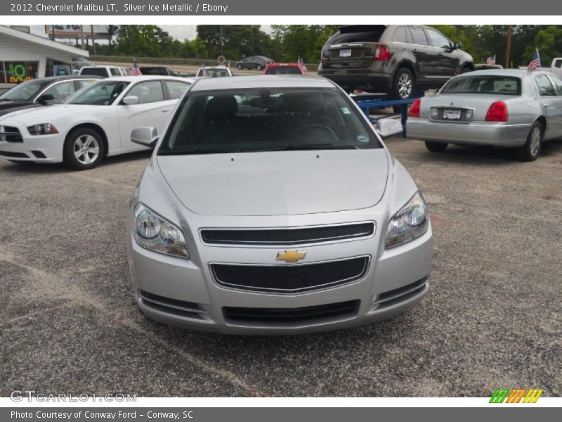 Silver Ice Metallic / Ebony 2012 Chevrolet Malibu LT