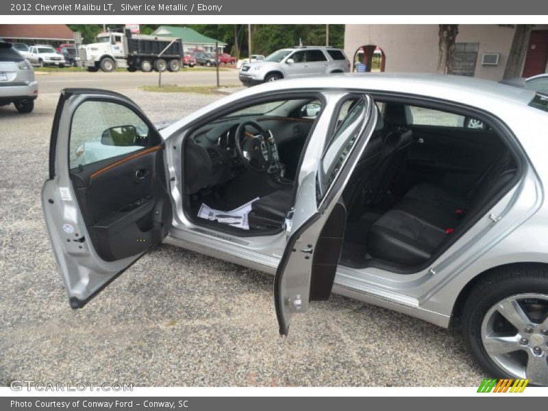 Silver Ice Metallic / Ebony 2012 Chevrolet Malibu LT