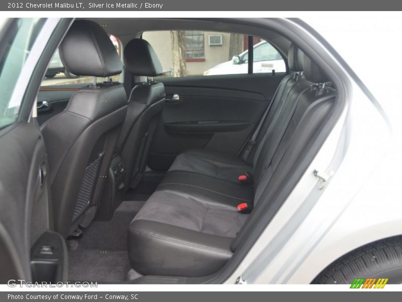 Silver Ice Metallic / Ebony 2012 Chevrolet Malibu LT