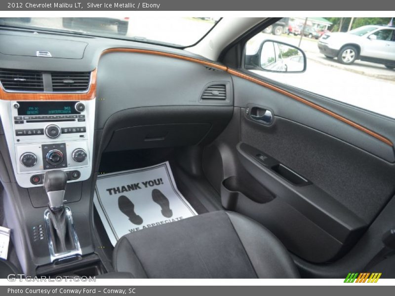 Silver Ice Metallic / Ebony 2012 Chevrolet Malibu LT