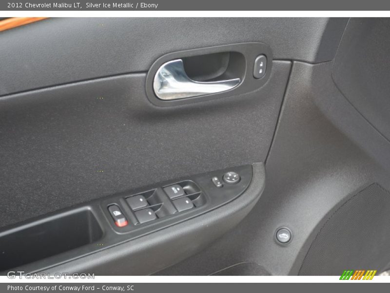 Silver Ice Metallic / Ebony 2012 Chevrolet Malibu LT