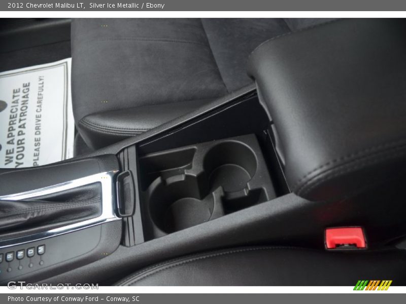 Silver Ice Metallic / Ebony 2012 Chevrolet Malibu LT