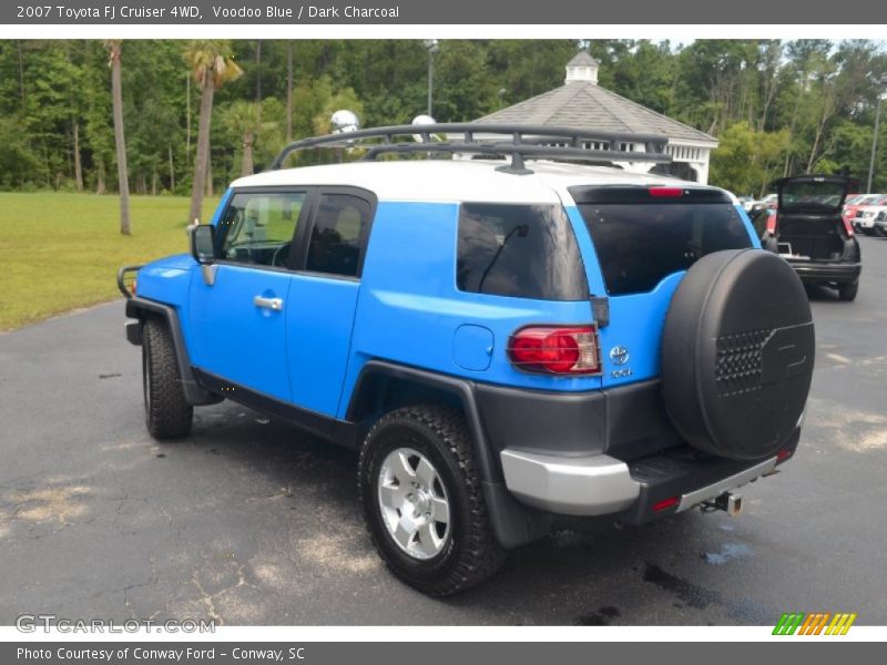 Voodoo Blue / Dark Charcoal 2007 Toyota FJ Cruiser 4WD