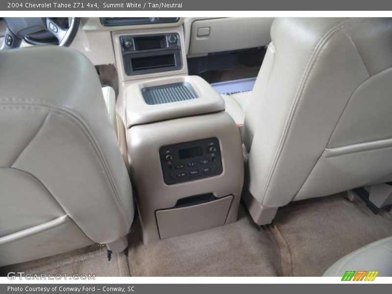 Summit White / Tan/Neutral 2004 Chevrolet Tahoe Z71 4x4