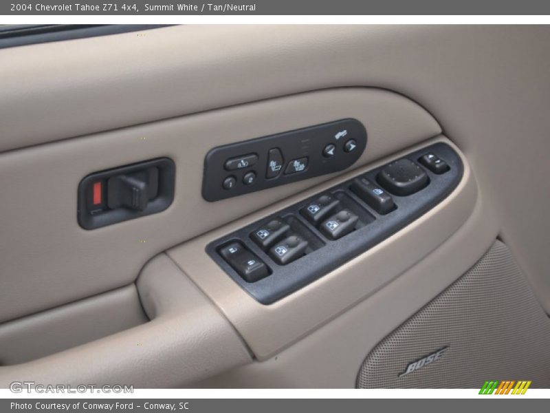 Summit White / Tan/Neutral 2004 Chevrolet Tahoe Z71 4x4