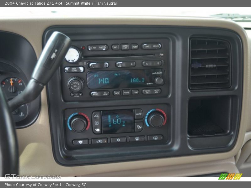 Summit White / Tan/Neutral 2004 Chevrolet Tahoe Z71 4x4
