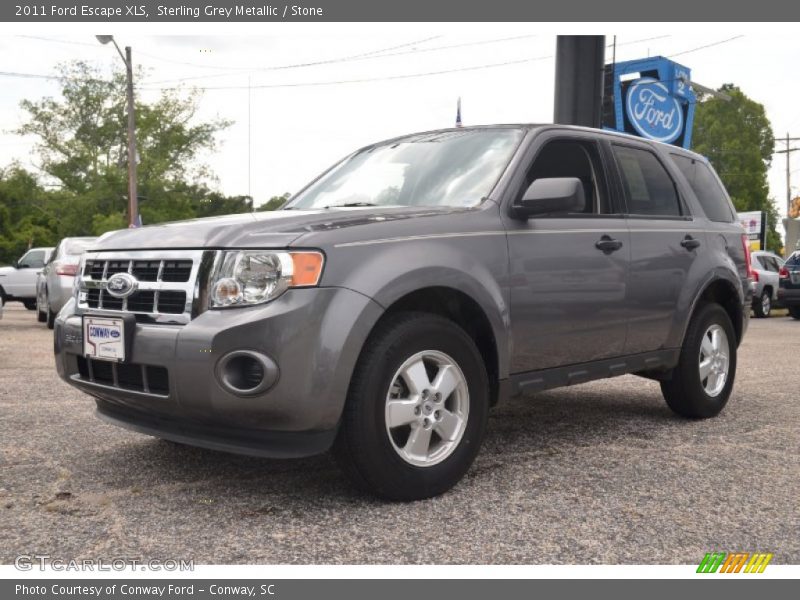 Sterling Grey Metallic / Stone 2011 Ford Escape XLS